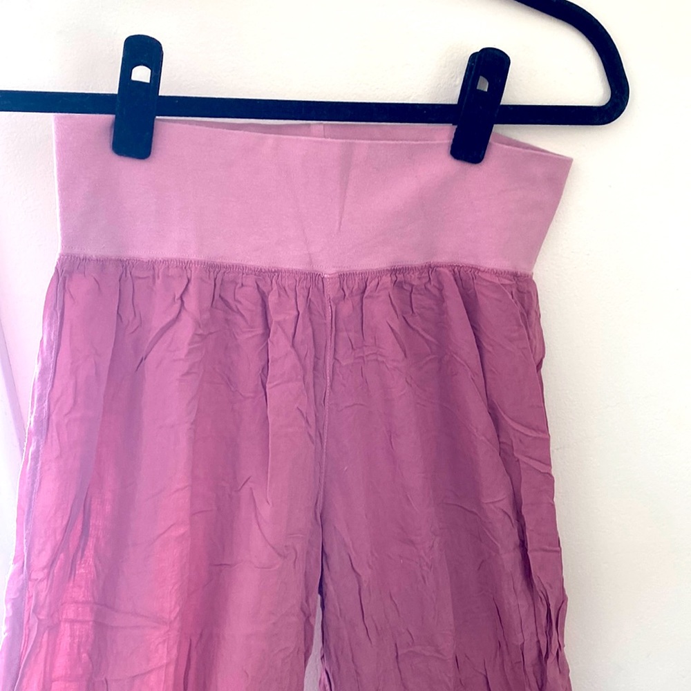 Pink hard tail comfy pants